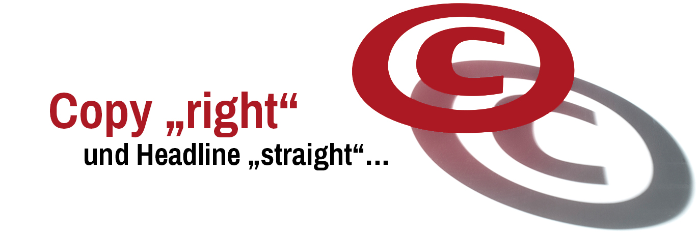 ZEITWORT - Referenzen - Copy "right" & Headline "straight"